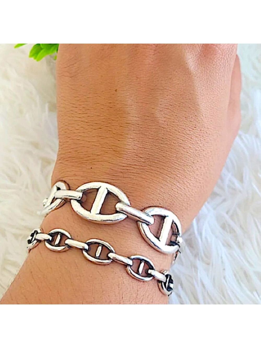 NEW STERLING SILVER MARINER BANGLE CUFF BRACELET - Picture 2 of 8
